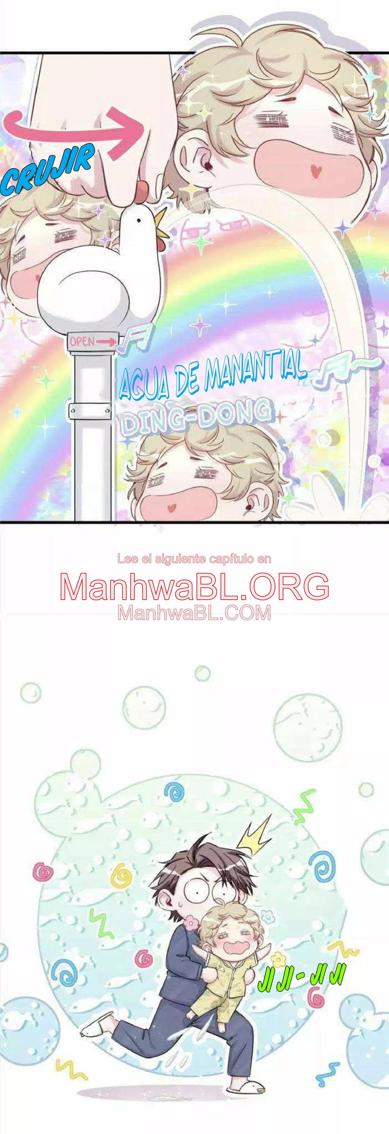 ¿De quién es el bebé? - Capítulo 54 manhwa