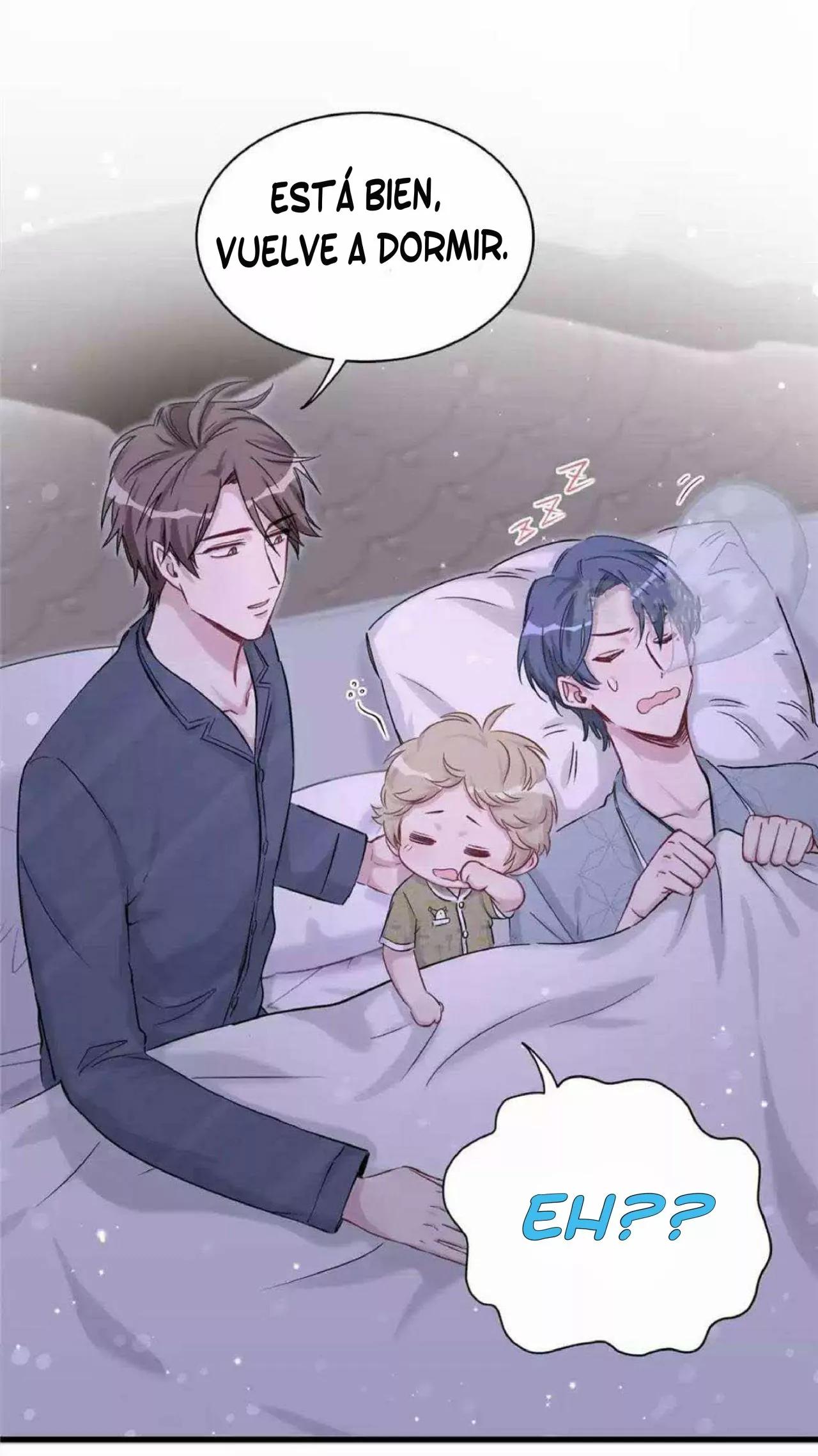 ¿De quién es el bebé? - Capítulo 54 manhwa