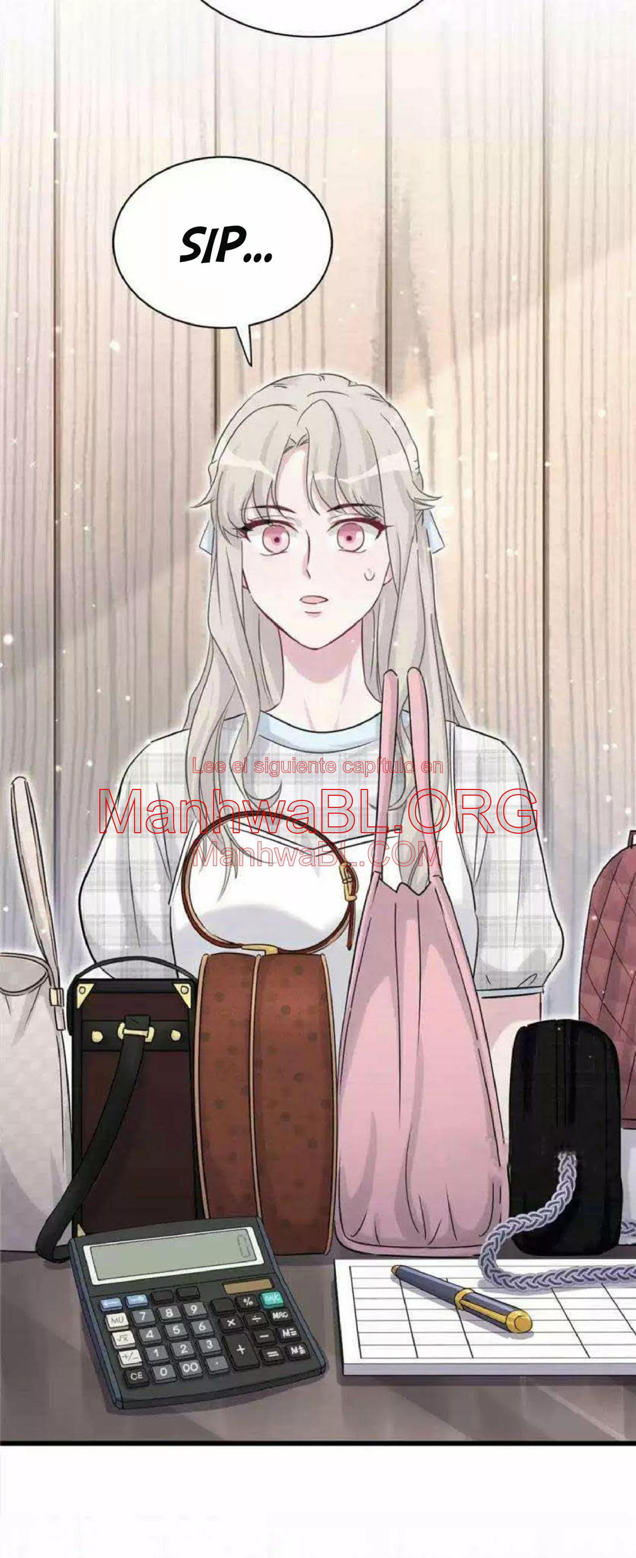 ¿De quién es el bebé? - Capítulo 54 manhwa