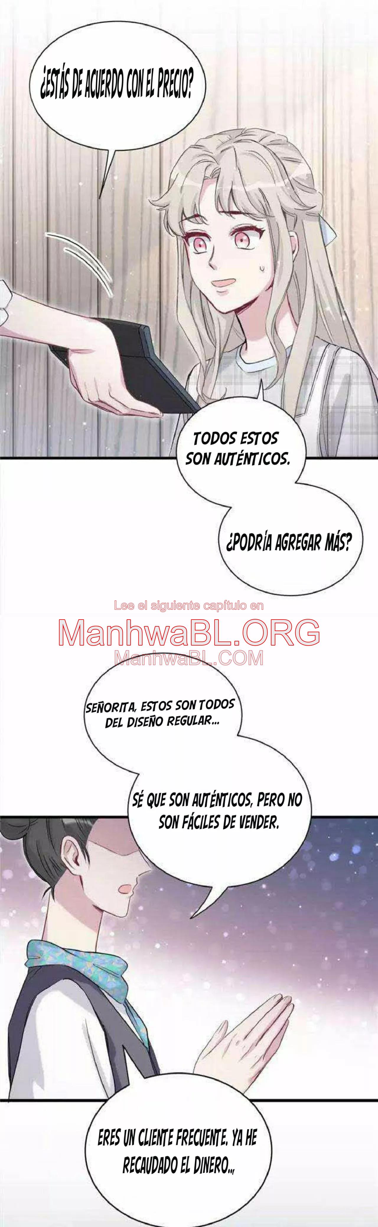 ¿De quién es el bebé? - Capítulo 54 manhwa