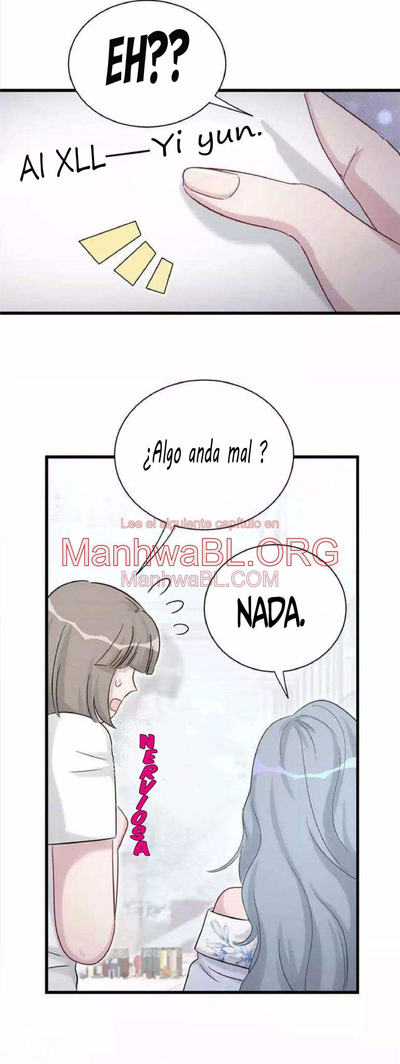 ¿De quién es el bebé? - Capítulo 54 manhwa