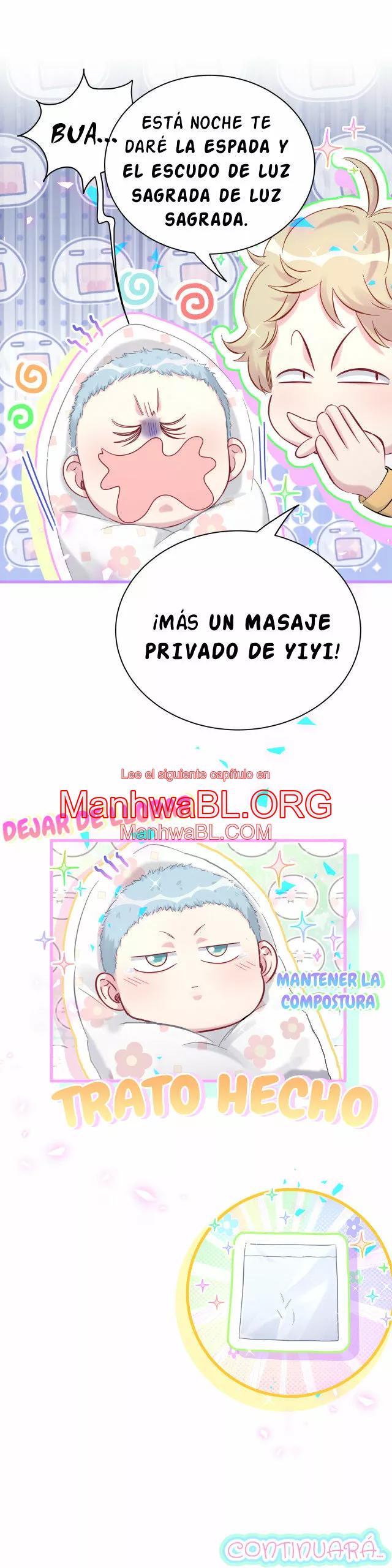 ¿De quién es el bebé? - Capítulo 164 manhwa