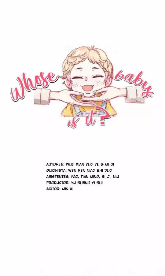 ¿De quién es el bebé? - Capítulo 20 manhwa