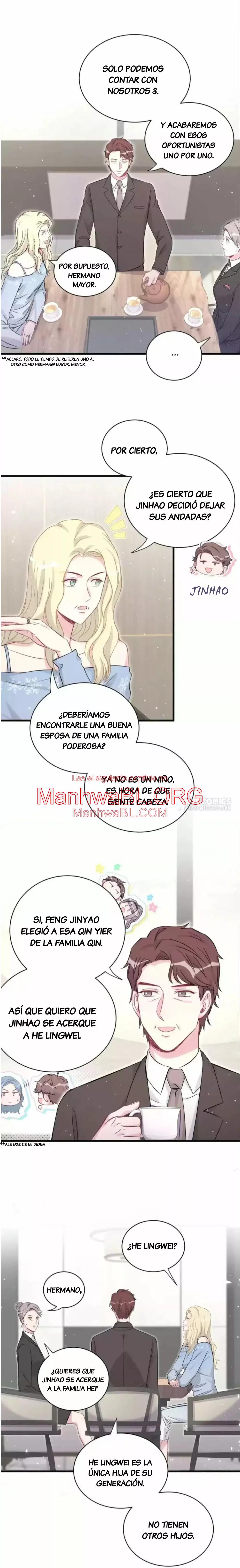 ¿De quién es el bebé? - Capítulo 81 manhwa