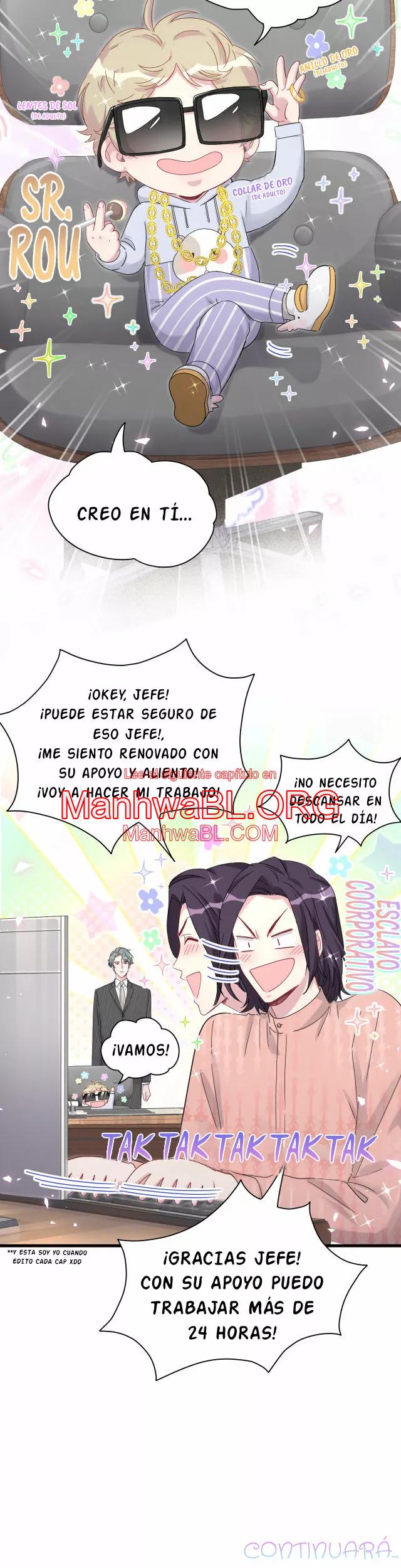 ¿De quién es el bebé? - Capítulo 124 manhwa