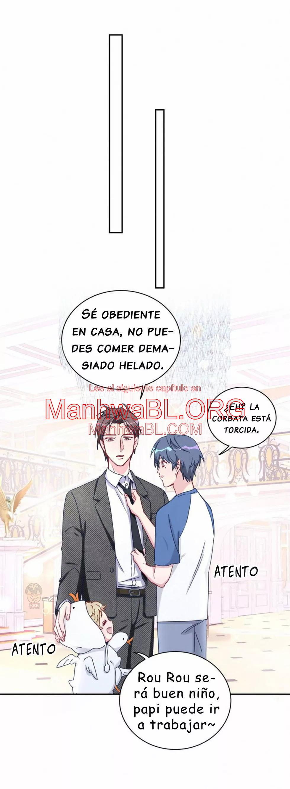 ¿De quién es el bebé? - Capítulo 10.5 manhwa