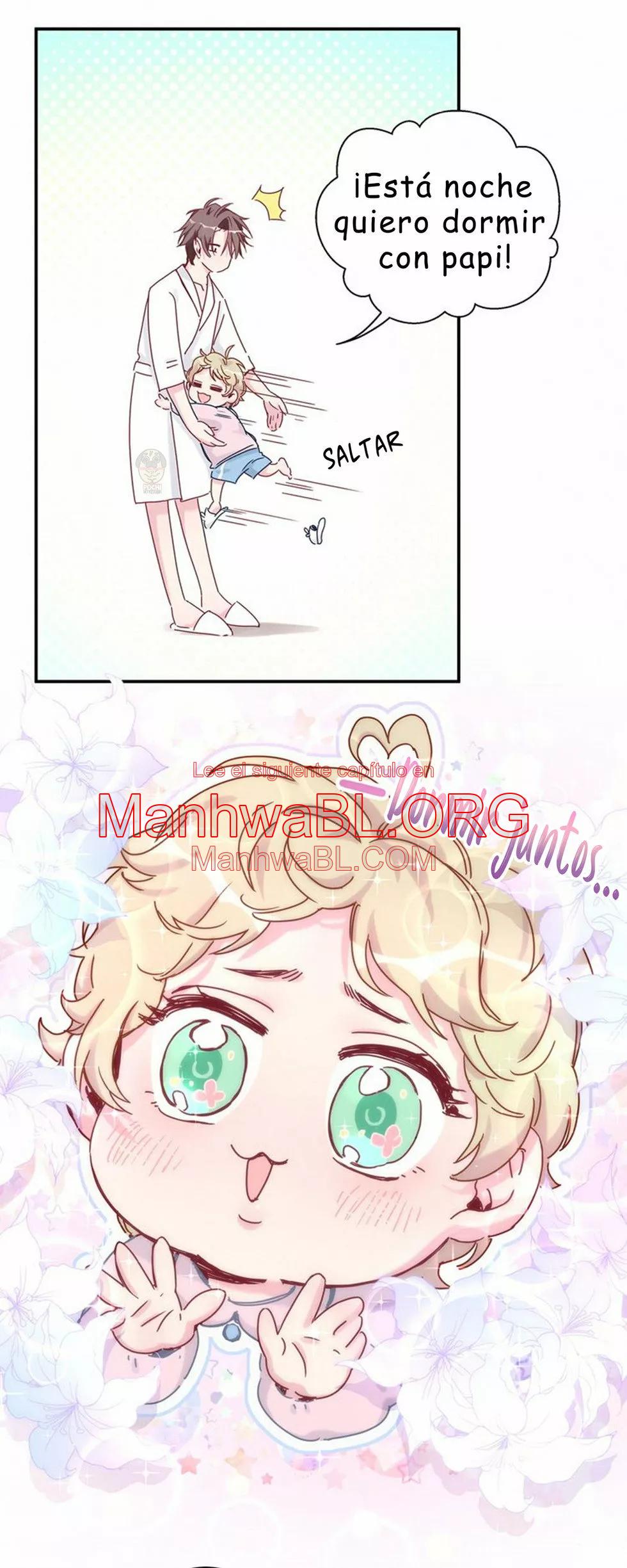 ¿De quién es el bebé? - Capítulo 10.5 manhwa