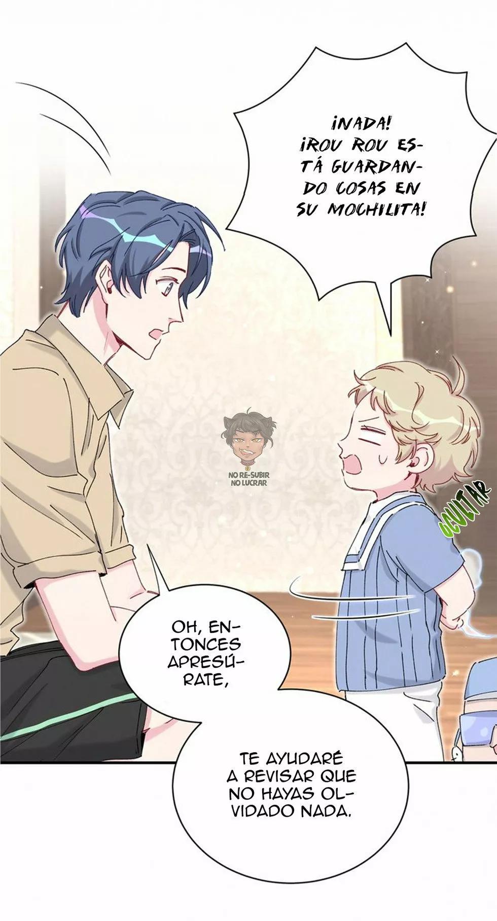 ¿De quién es el bebé? - Capítulo 33 manhwa