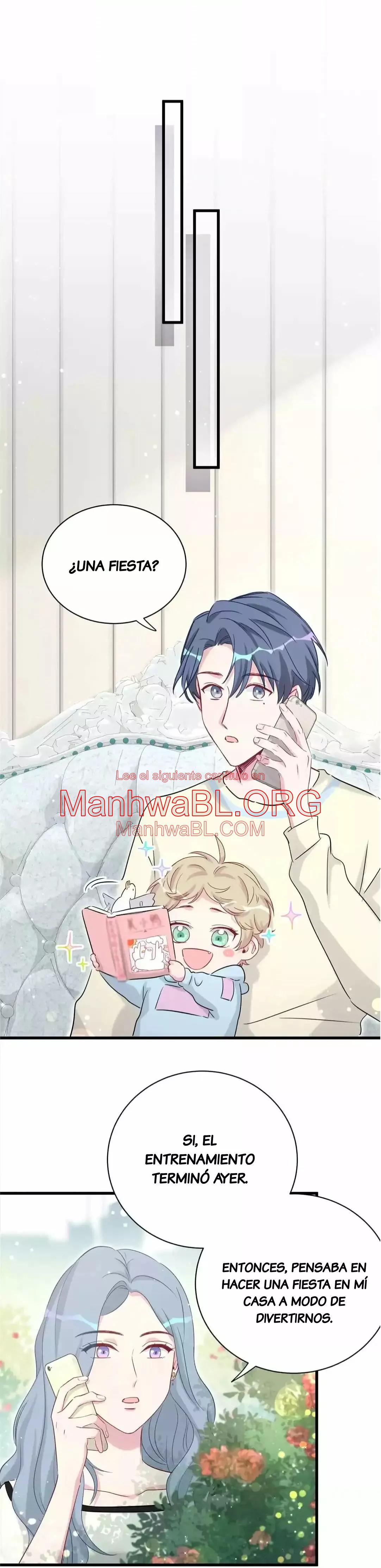 ¿De quién es el bebé? - Capítulo 69 manhwa