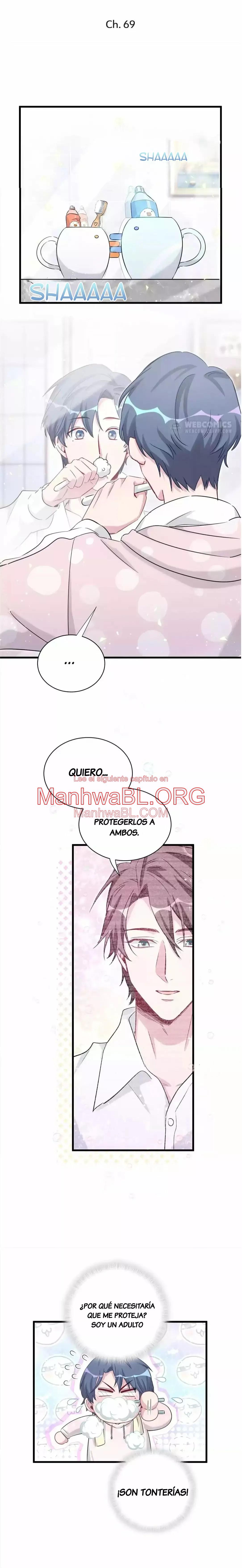 ¿De quién es el bebé? - Capítulo 69 manhwa