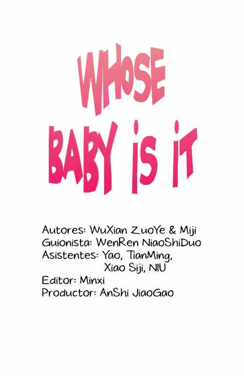 ¿De quién es el bebé? - Capítulo 26 manhwa