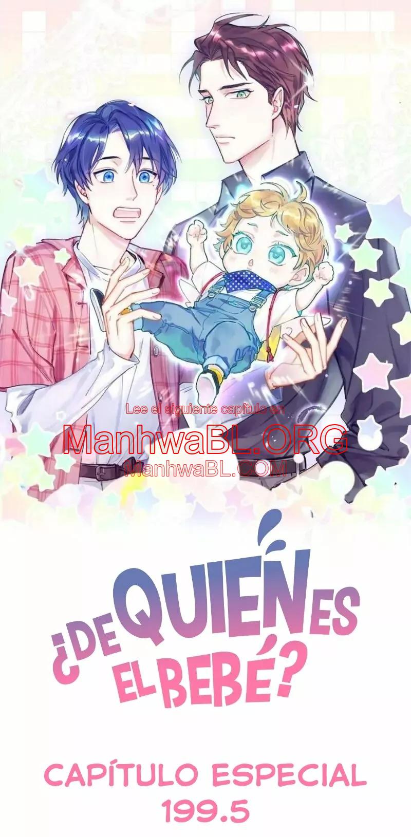¿De quién es el bebé? - Capítulo 199.5 manhwa