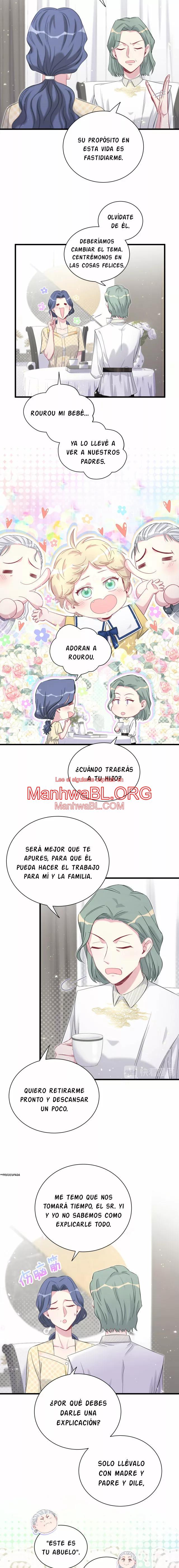 ¿De quién es el bebé? - Capítulo 110 manhwa