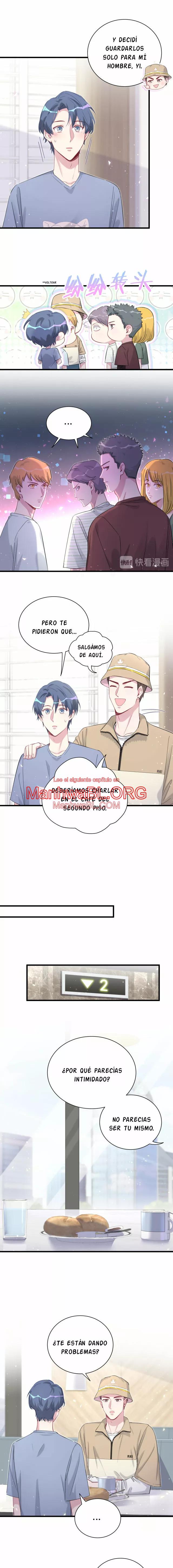 ¿De quién es el bebé? - Capítulo 110 manhwa