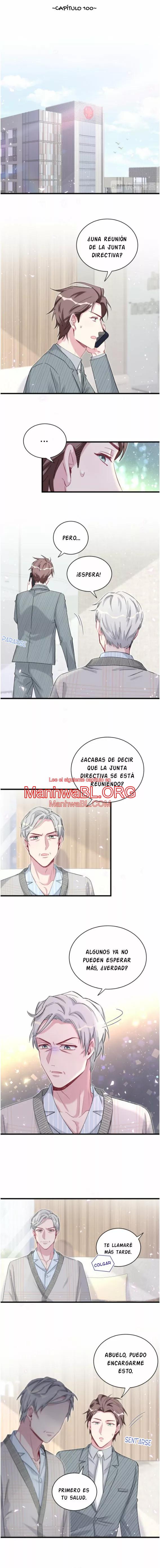 ¿De quién es el bebé? - Capítulo 100 manhwa