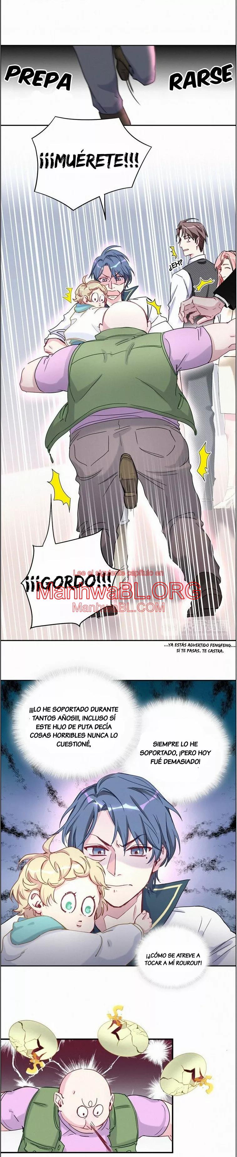 ¿De quién es el bebé? - Capítulo 8 manhwa