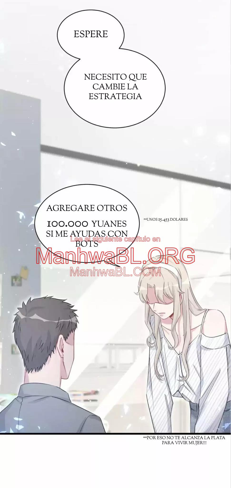 ¿De quién es el bebé? - Capítulo 59 manhwa