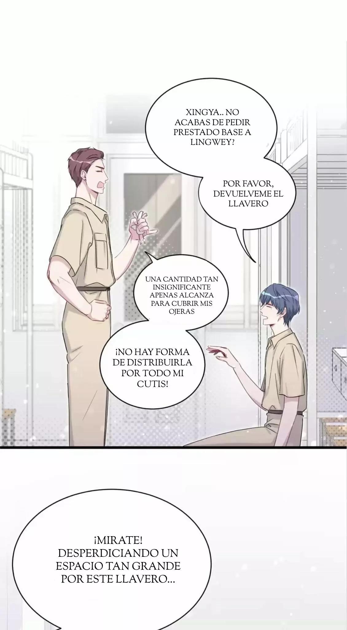 ¿De quién es el bebé? - Capítulo 59 manhwa