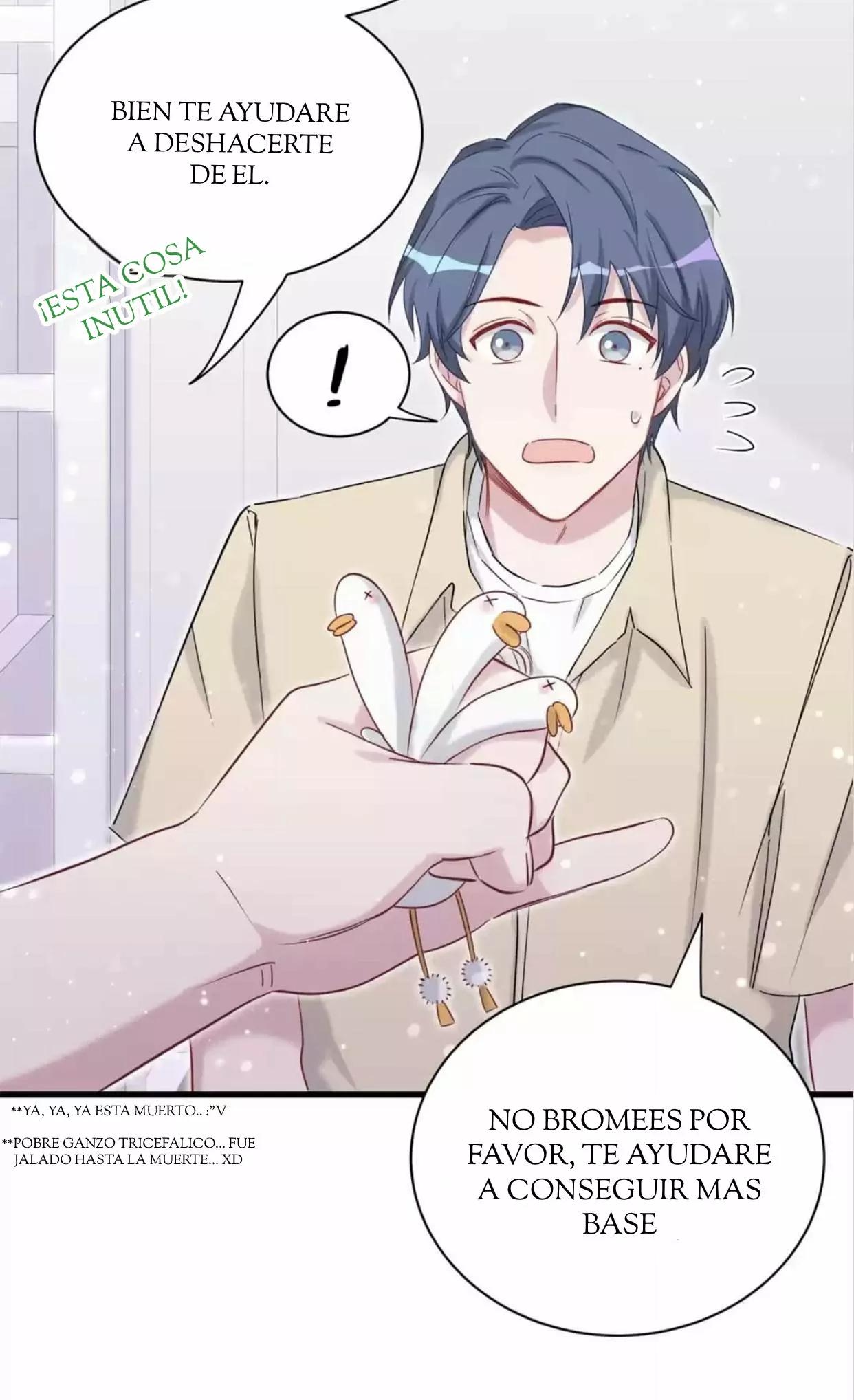 ¿De quién es el bebé? - Capítulo 59 manhwa
