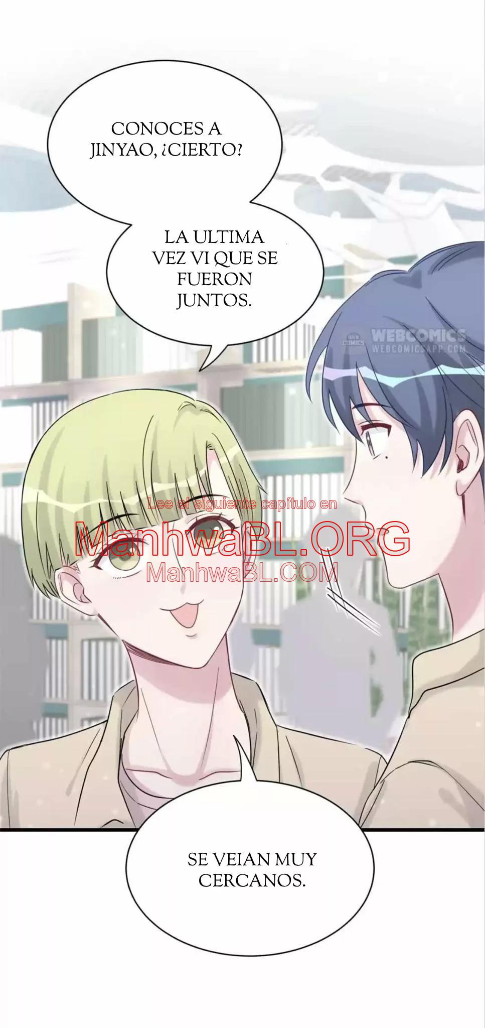 ¿De quién es el bebé? - Capítulo 59 manhwa