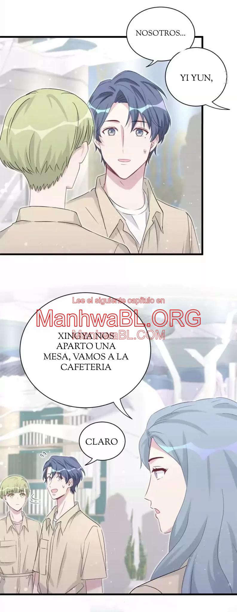 ¿De quién es el bebé? - Capítulo 59 manhwa