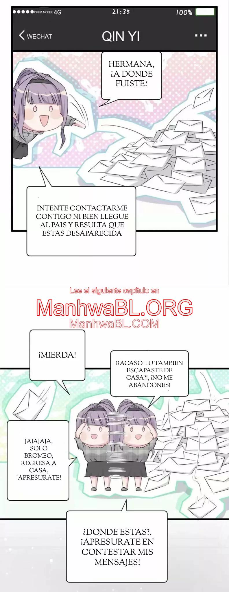 ¿De quién es el bebé? - Capítulo 59 manhwa