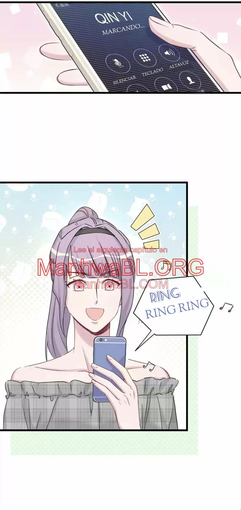 ¿De quién es el bebé? - Capítulo 59 manhwa
