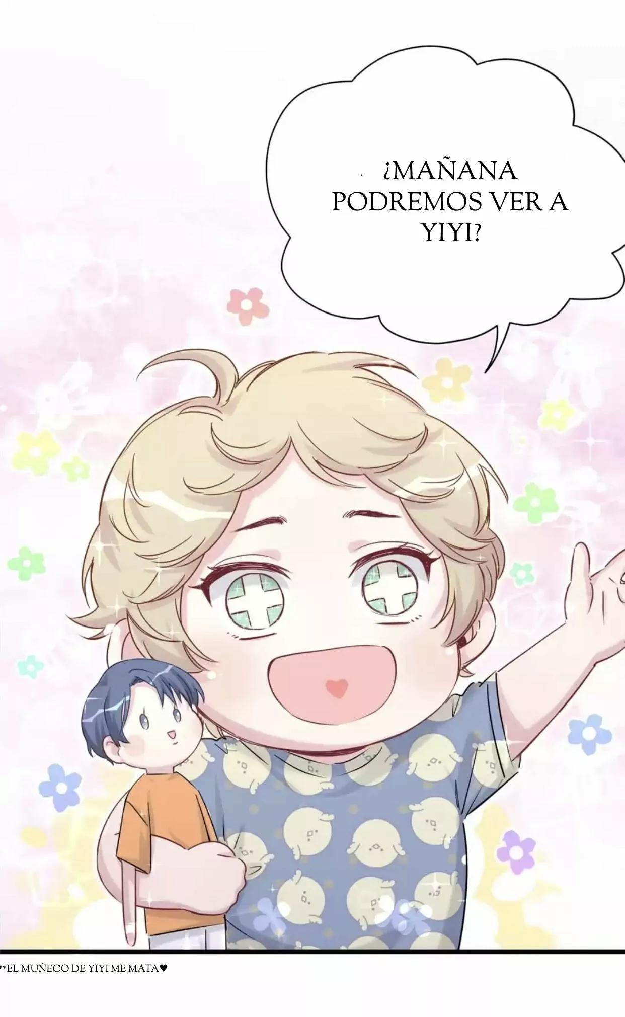 ¿De quién es el bebé? - Capítulo 59 manhwa