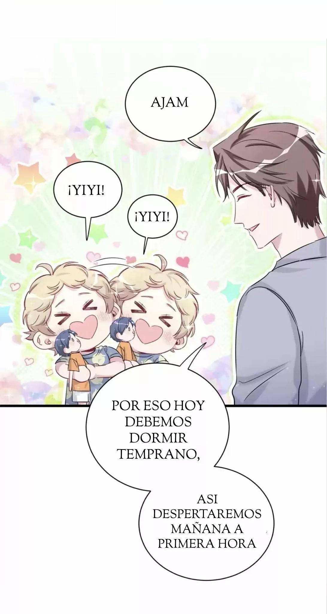 ¿De quién es el bebé? - Capítulo 59 manhwa