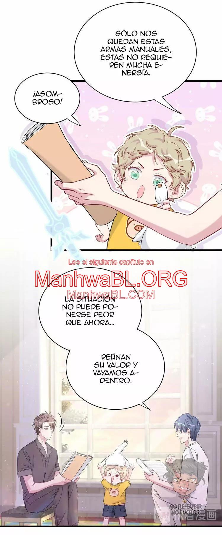 ¿De quién es el bebé? - Capítulo 46 manhwa