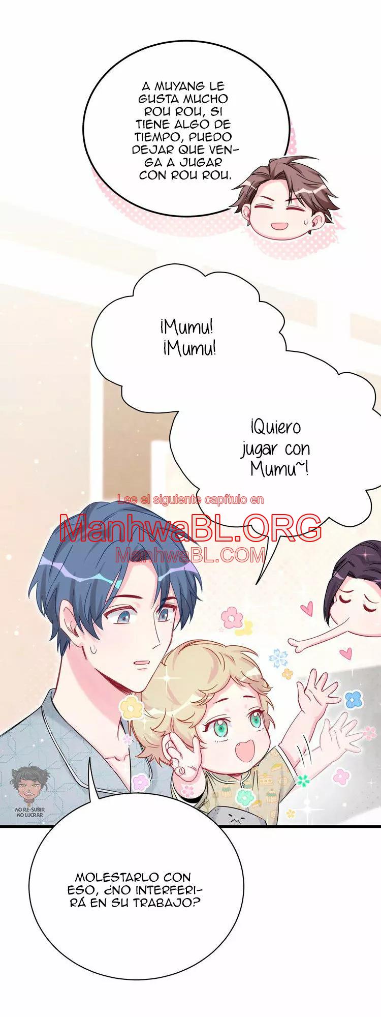 ¿De quién es el bebé? - Capítulo 53 manhwa
