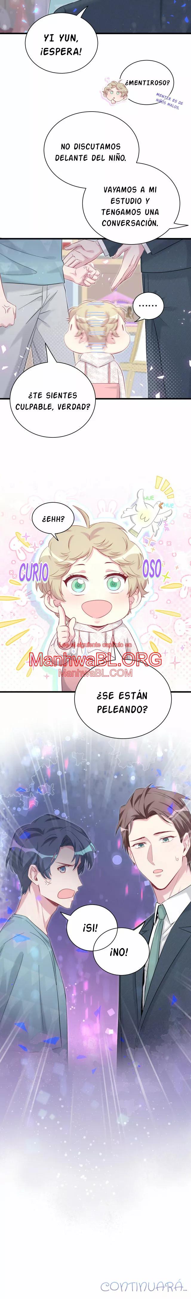¿De quién es el bebé? - Capítulo 119 manhwa