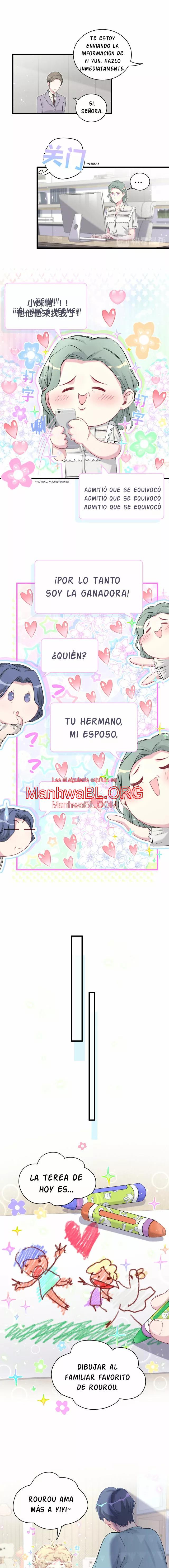 ¿De quién es el bebé? - Capítulo 119 manhwa