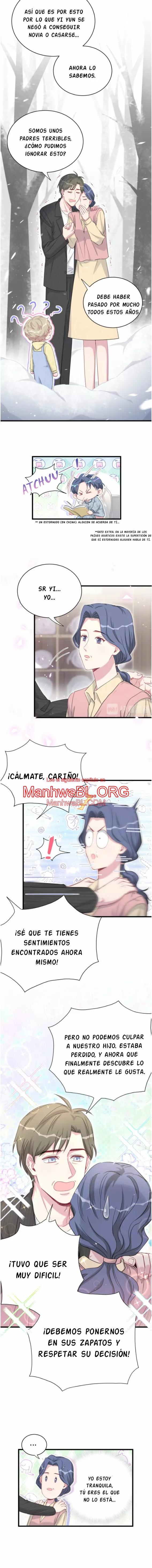 ¿De quién es el bebé? - Capítulo 97 manhwa