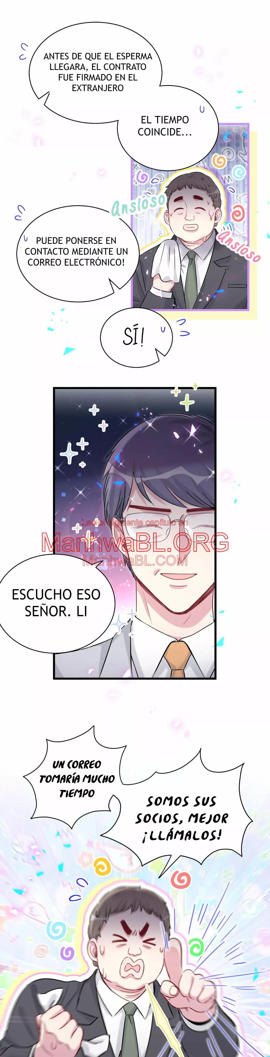 ¿De quién es el bebé? - Capítulo 167 manhwa