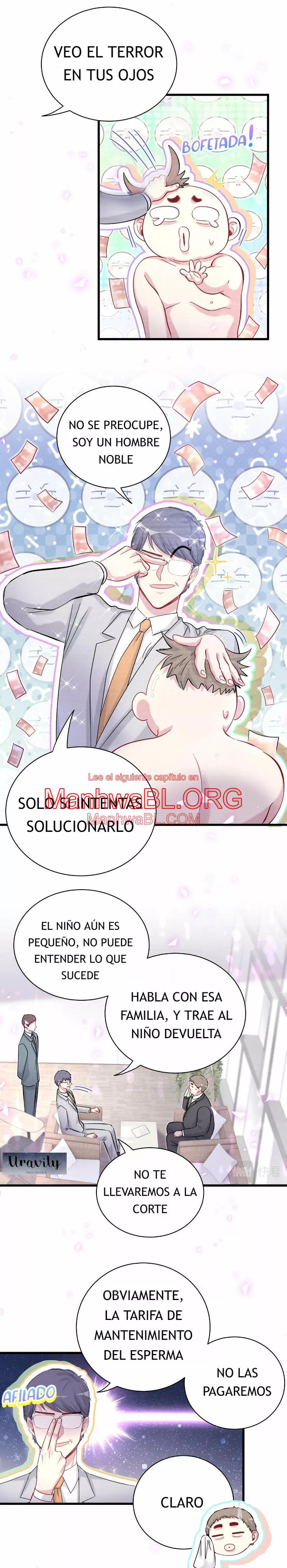 ¿De quién es el bebé? - Capítulo 167 manhwa