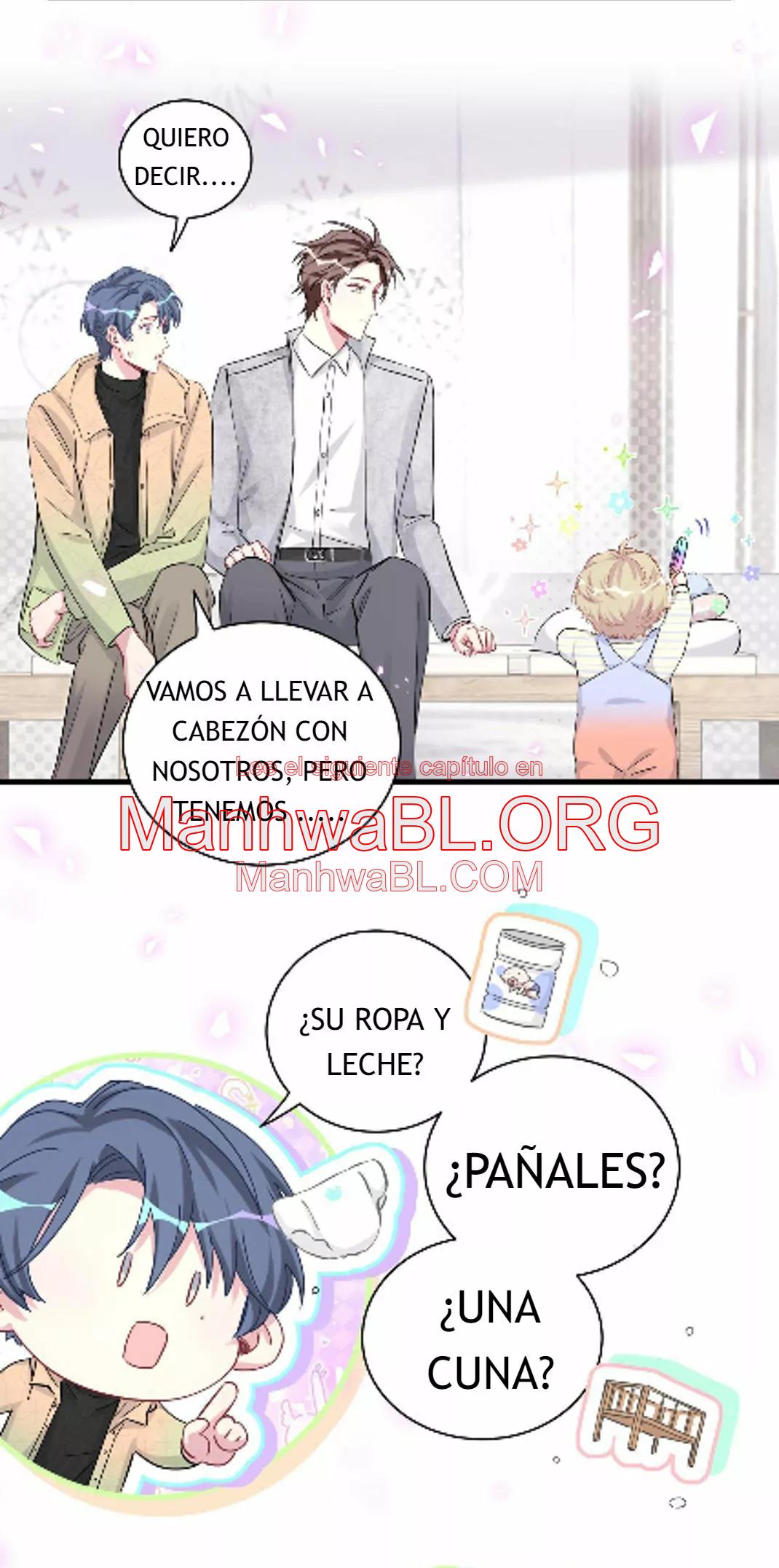 ¿De quién es el bebé? - Capítulo 171 manhwa