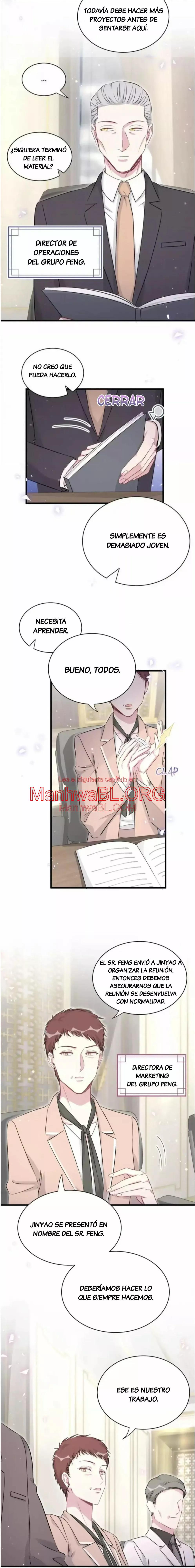 ¿De quién es el bebé? - Capítulo 85 manhwa