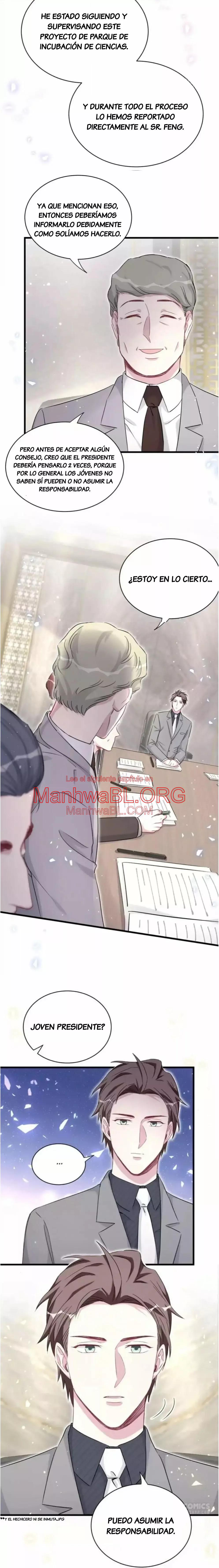 ¿De quién es el bebé? - Capítulo 85 manhwa