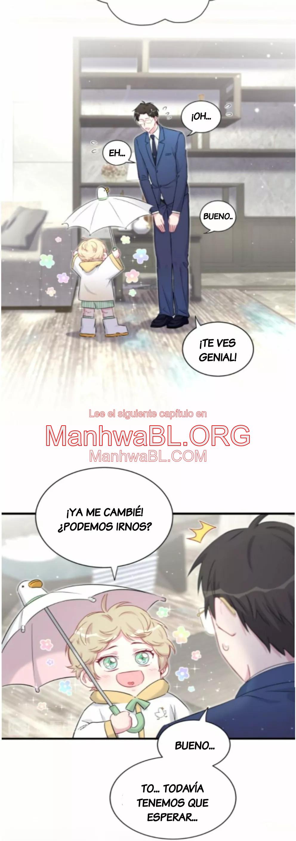 ¿De quién es el bebé? - Capítulo 85 manhwa