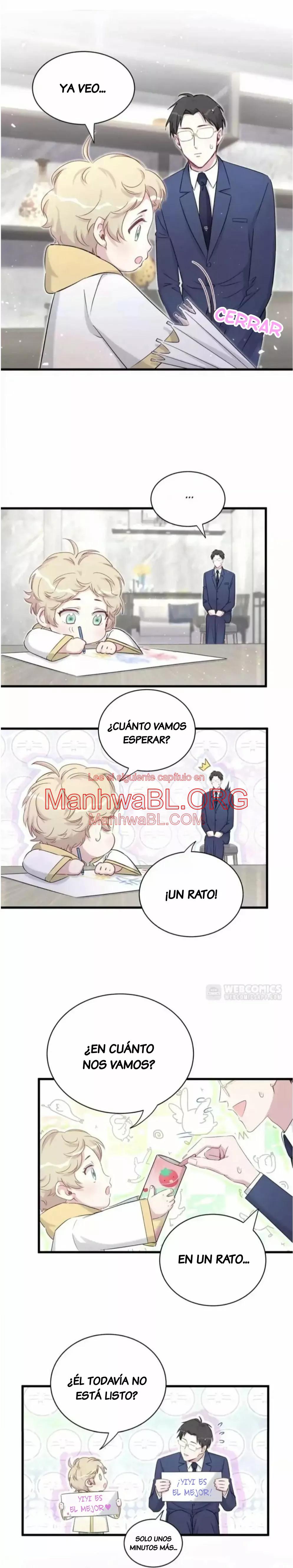 ¿De quién es el bebé? - Capítulo 85 manhwa