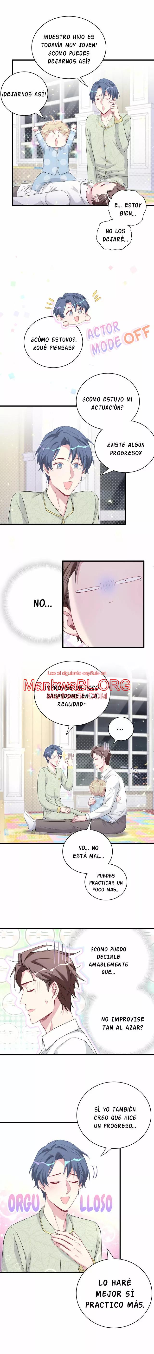 ¿De quién es el bebé? - Capítulo 105 manhwa