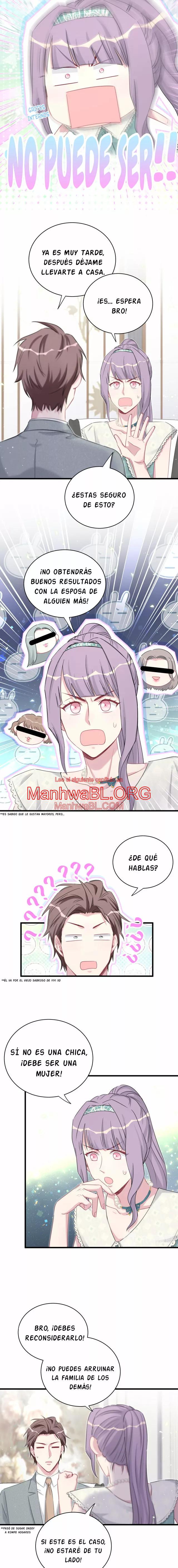 ¿De quién es el bebé? - Capítulo 105 manhwa