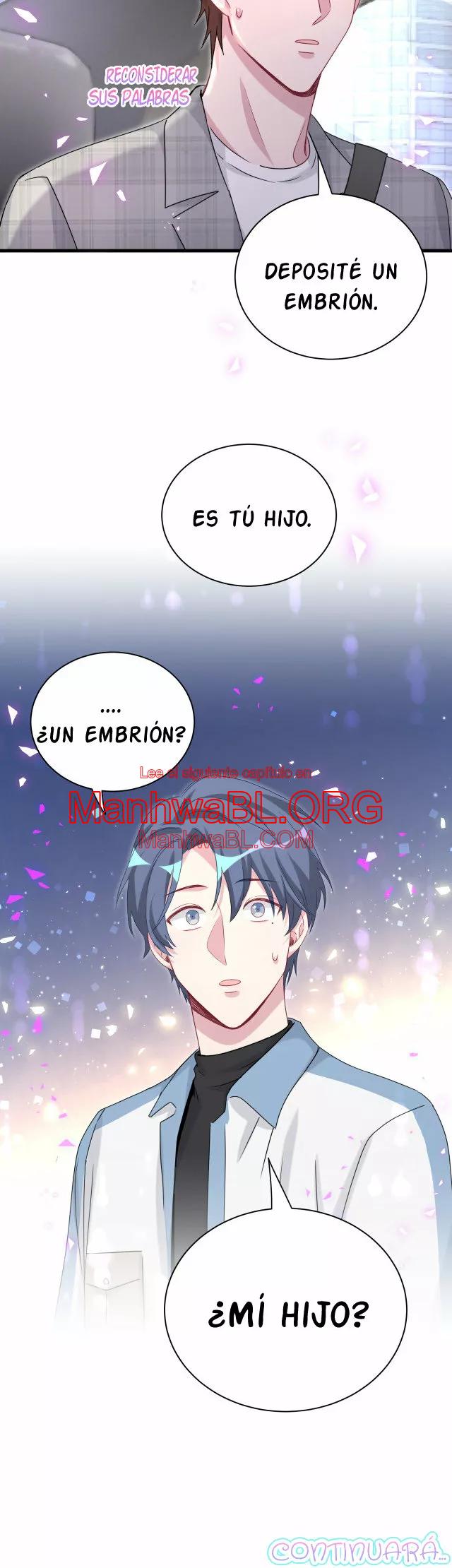 ¿De quién es el bebé? - Capítulo 145 manhwa