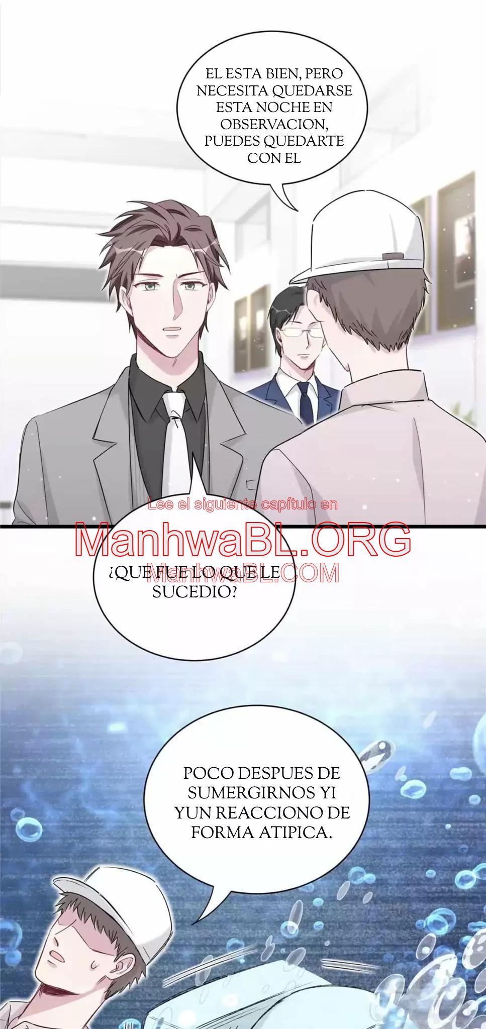 ¿De quién es el bebé? - Capítulo 63 manhwa