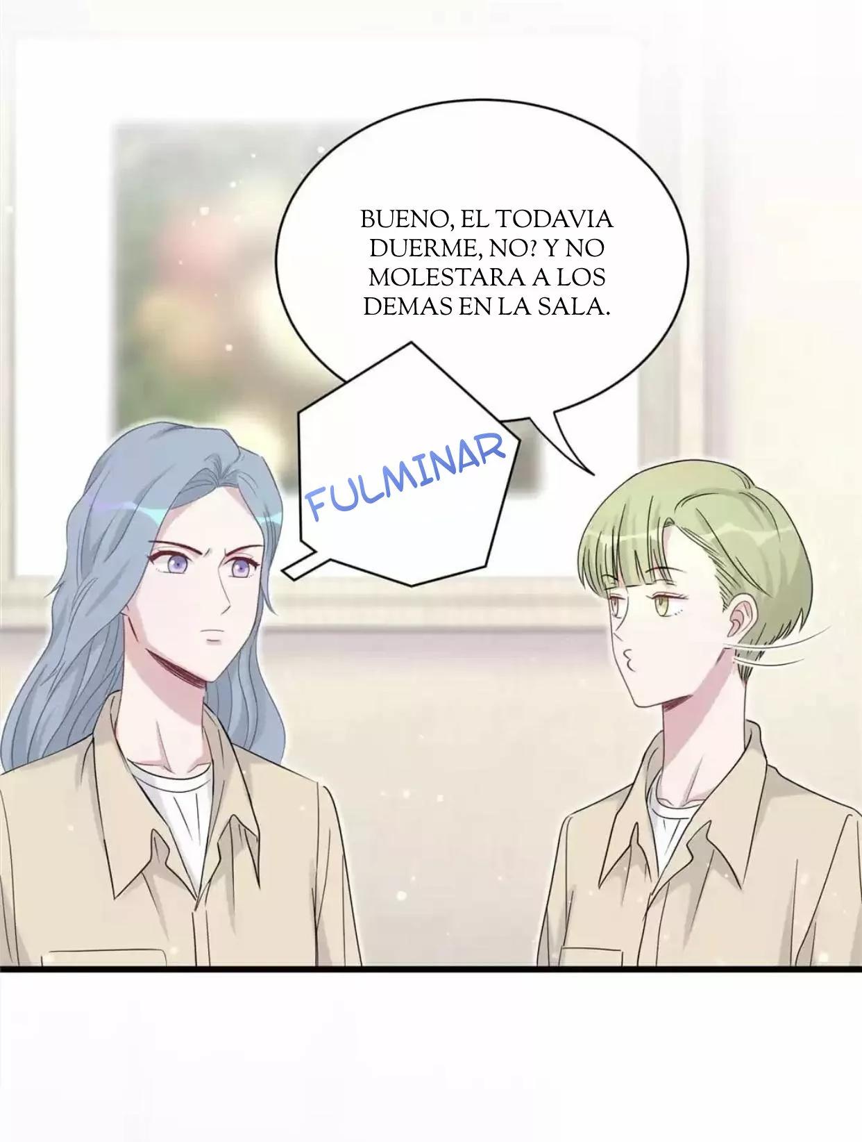 ¿De quién es el bebé? - Capítulo 63 manhwa