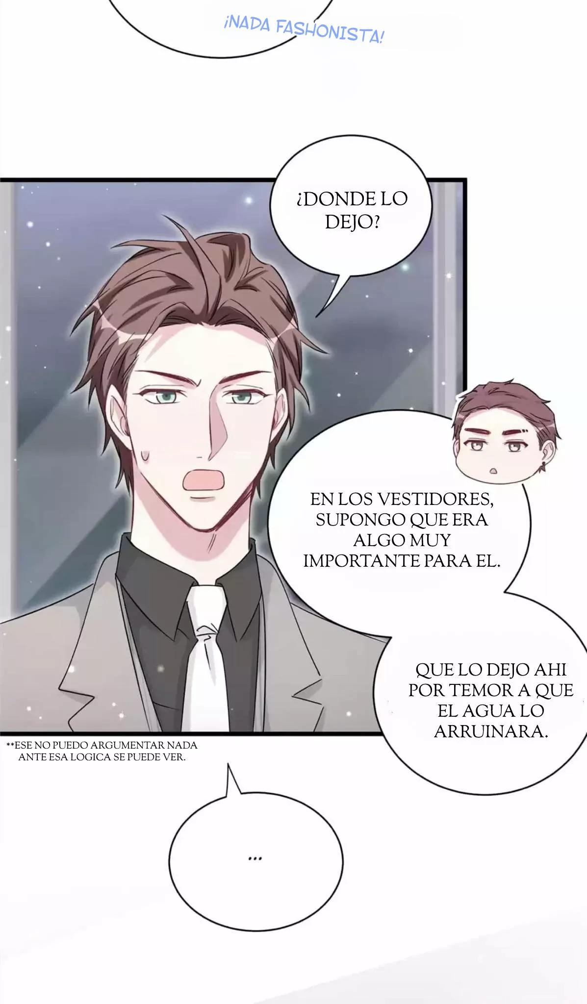 ¿De quién es el bebé? - Capítulo 63 manhwa