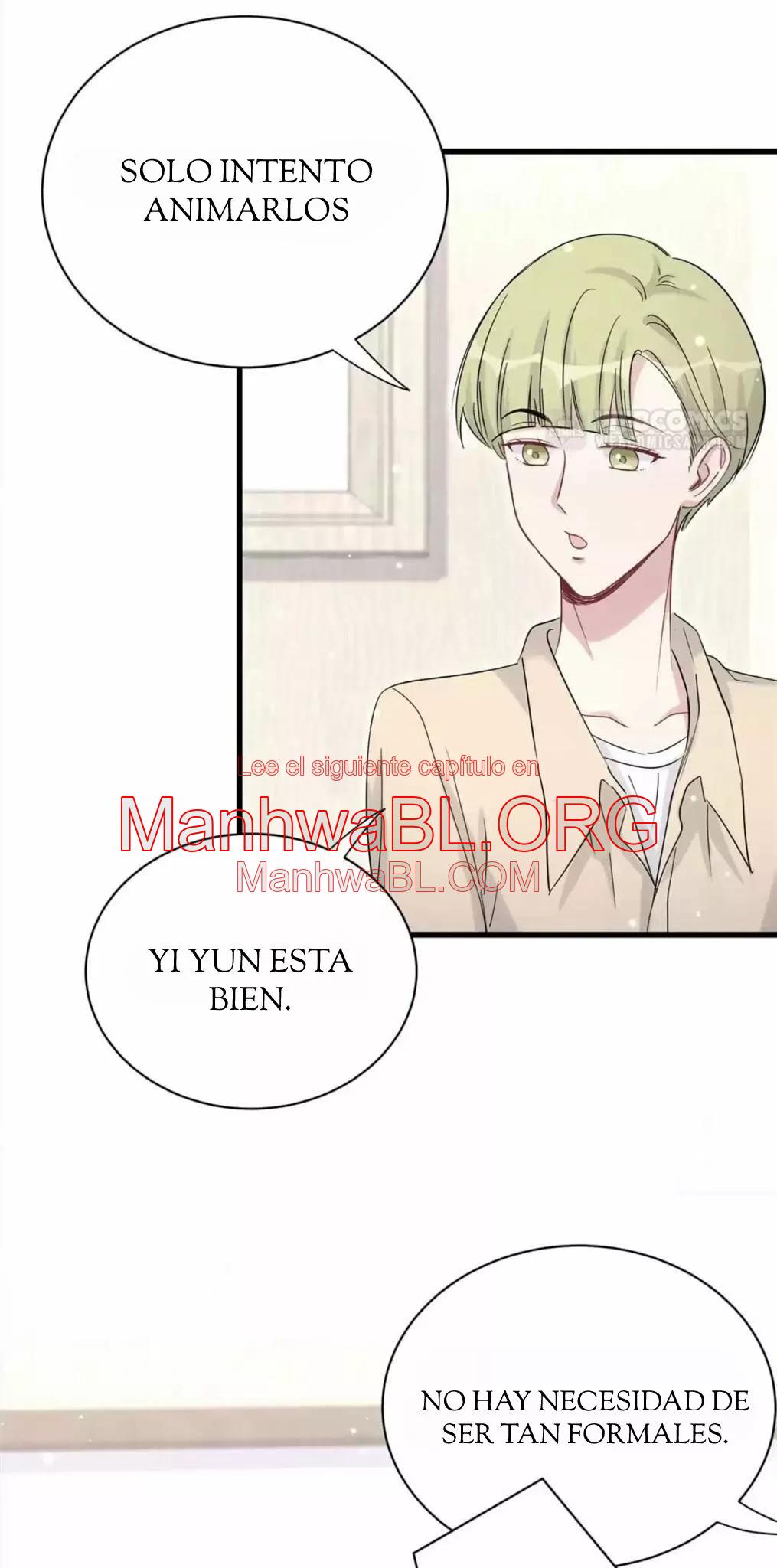 ¿De quién es el bebé? - Capítulo 63 manhwa