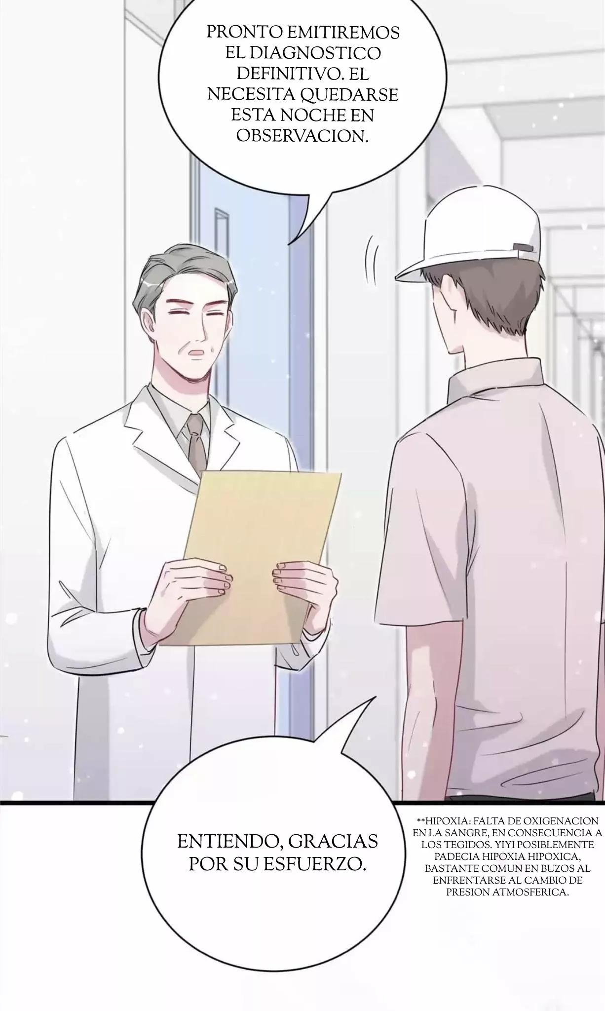 ¿De quién es el bebé? - Capítulo 63 manhwa