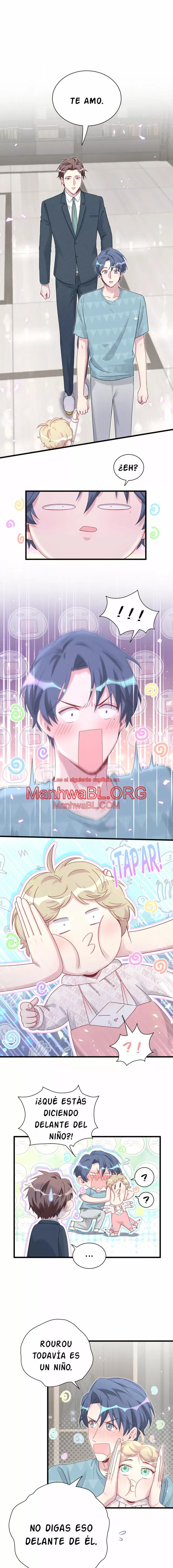 ¿De quién es el bebé? - Capítulo 121 manhwa